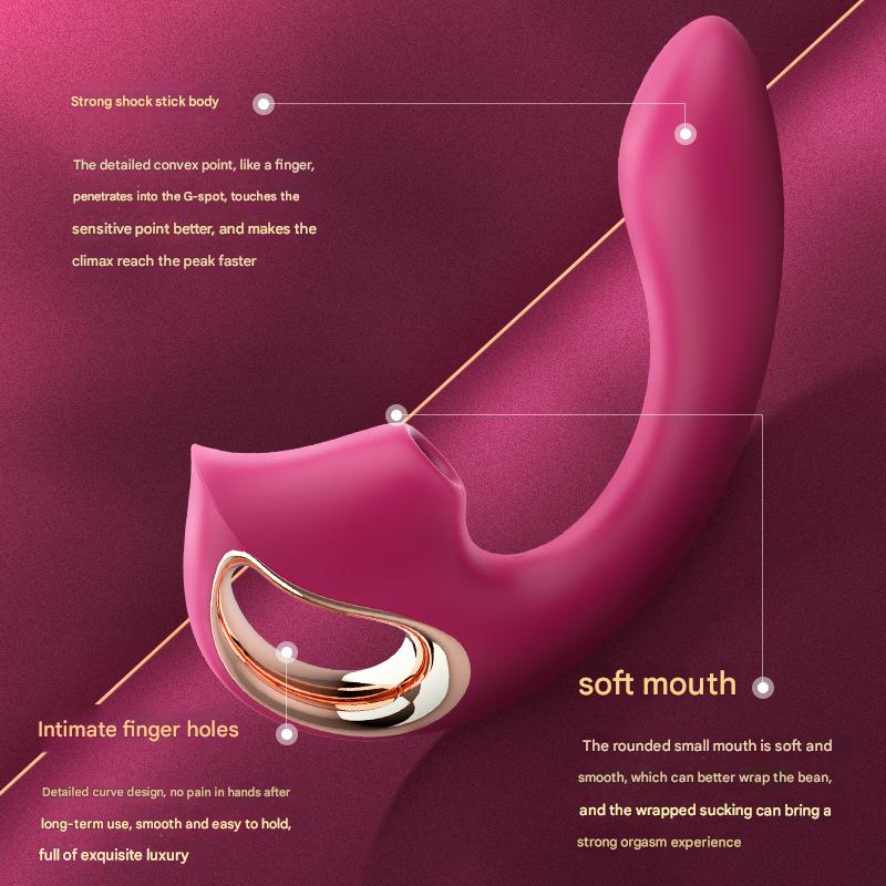 S-Hande Handheld Sucking Vibrator Orgasm Masturbator