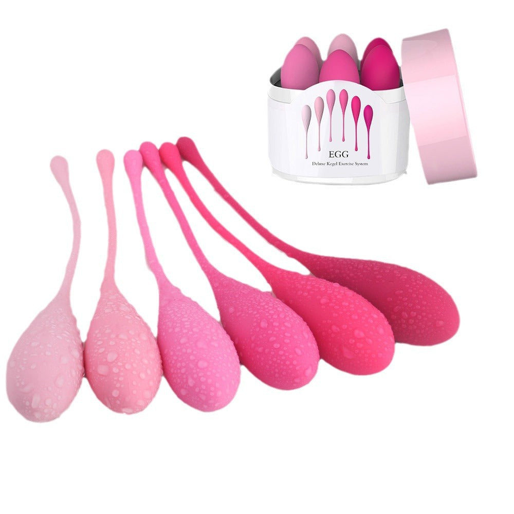 S-Hande Shrink Vaginal Ball Female Postpartum Repair Pelvic Floor Muscle Trainer Private Part Tightening Vagina Dumbbell Ball