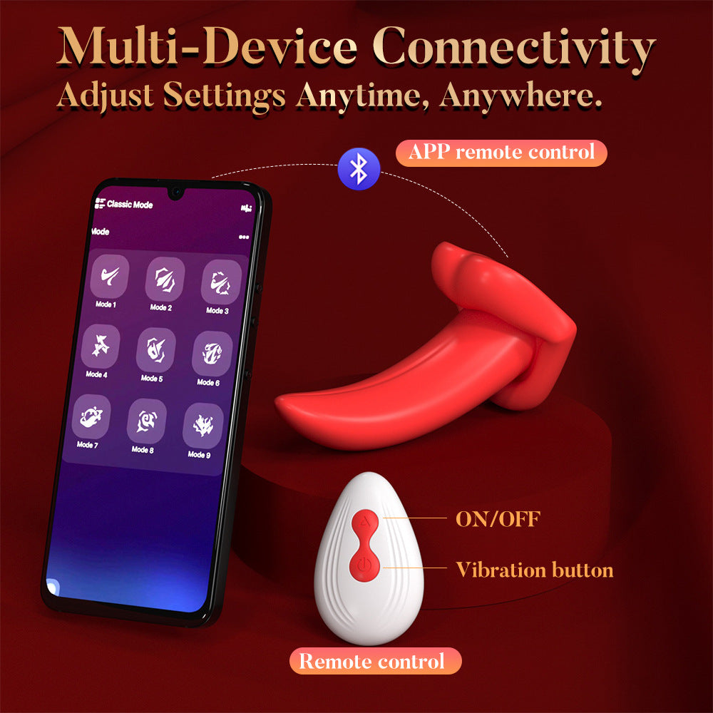 Luxerouse Simulated Tongue Wireless Remote Control or APP Remote control