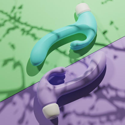 S-Hande Double Rabbit Head Patting Vibrator Instant Tide Masturbation