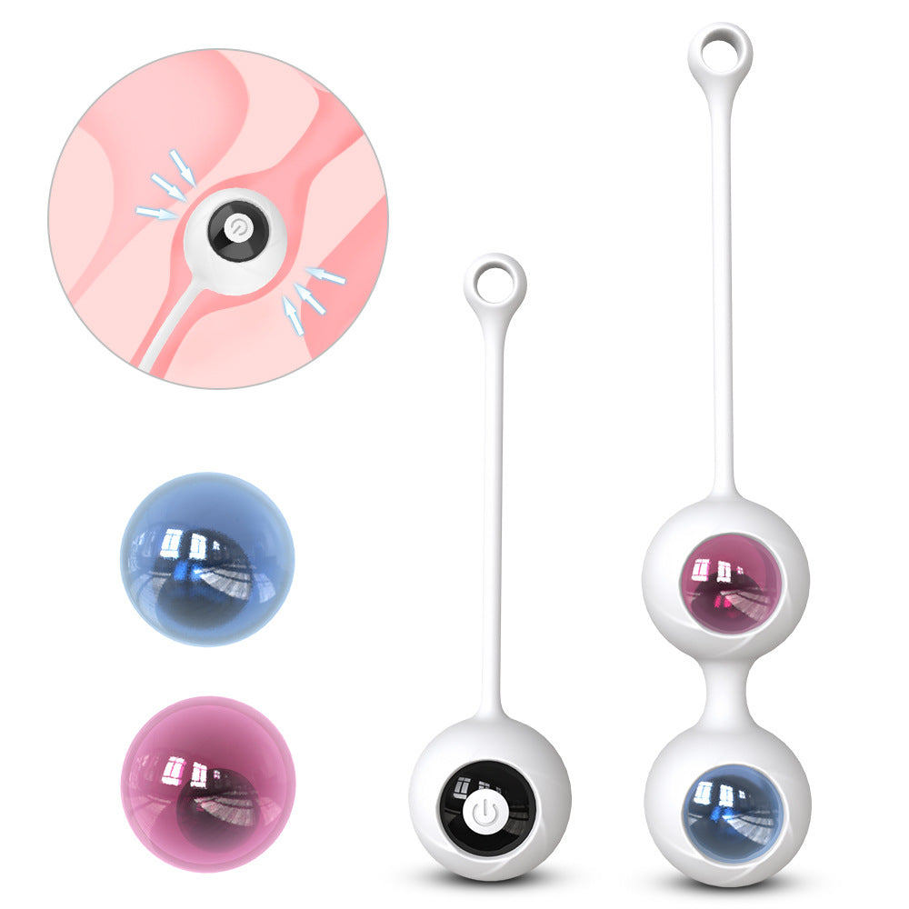 S-Hande  Shrink Vaginal Ball Female Postpartum Repair Pelvic Floor Muscle Trainer Private Part Tightening Vagina Dumbbell Ball