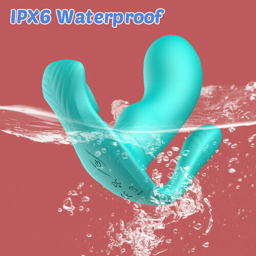 Luxerouse 3 in 1 Anal Vibrator Butt Plug With 9 Frequency Vibration