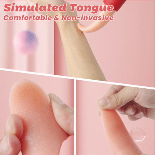Luxerouse Upgraded 2 IN 1 Flapping Tongue Clit Sucking G-spot Vibrator