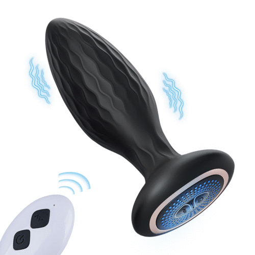 Luxerouse 360° Rotation & 9 Vibration Remote Control Anal Plug