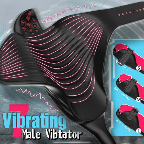 Luxerouse 7 Thrusting Prostate Massager Vibrating Penis Vibrator Couple Play Anal Toys