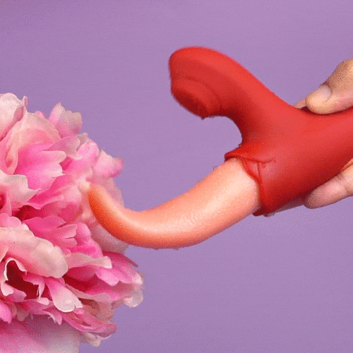 Luxerouse Upgraded 2 IN 1 Flapping Tongue Clit Sucking G-spot Vibrator