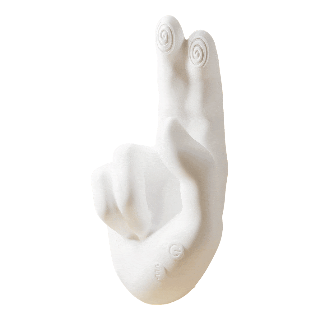 Luxerouse Realistic Finger 10 Flapping Clitoris G Spot 10 Vibrator