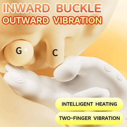 Luxerouse Realistic Finger 10 Flapping Clitoris G Spot 10 Vibrator
