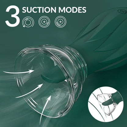Luxerouse Clitoral Tongue Licking Sucking Breast Massage Vibrator