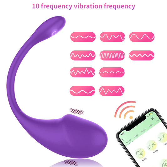 Luxerouse APP Wireless Remote Control Vibrator Insertable Female Toys
