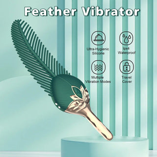 Luxerouse Peacock feather teasing 10 vibrator